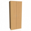 Policová skriňa Strong, zámok, 80x192x40 cm, buk/buk