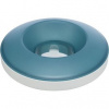 Rocking Bowl, houpací miska k pomalému krmení šedá/modrá 0,5 l/ø 23 cm