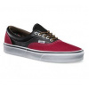 Vans Era Leather Plaid Rhubarb Black Pánska Topánky Veľkosť 10,5