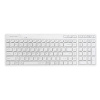 A4tech FStyler FBK27C AS, bezdrátová Dual mode Bluetooth+2,4G klávesnice, CZ, bílá FBK27CAS-WH A4Tech