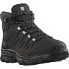 SALOMON Dámska treková obuv X-WARD LEATHER MID GTX W ebony/phantom/black - sivá Veľkosť EU: 38 2/3