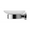 Duravit D-Code Mydlovnička s držiakom, ľavá, mliečna sklo/chróm 0099171000