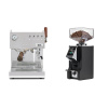Ascaso Steel DUO PID PLUS, Inox&Wood + Eureka Mignon Specialita Smart, CR black
