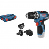 Bosch Akumulátorový vŕtací skrutkovač GSR 12V-35 FC Full Set, L-Boxx, solo 06019H3003