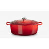 Le Creuset Signature - Pekáč oválny s pokrievkou, objem 6,3 l, cerise 21178310602430