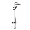 Hansgrohe Vernis Blend Showerpipe 240 1jet s termostatom čierna matná HG 26426670