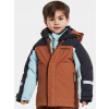 detská zimné bunda Didriksons Neptun Acorn Brown 90