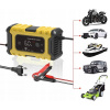 Nabíjačka autobatérií 12V 6A mikroprocesor pre autobatérie a motocykle LCD displej FOXSUR