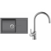 Set Sinks G14672 (dřez Infinity 860 Titanium 72 + baterie Vitalia Chrom - lesklý)