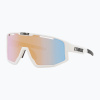 Slnečné okuliare Bliz Fusion Nano Optics Nordic Light matt white/ coral/ orange w blue multi