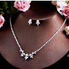 Naishide Jewelry Dámska zirkónová súprava Zircon Leaves