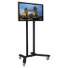 B-tech BT 8504 - Vozík pre plazmu celočierny pre TV s uhlopriečkou do 65