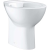 GROHE Bau Ceramic samostatne stojace WC Rimless, s hlbokým splachovaním, 357 x 577 mm, alpská biela, 39431000