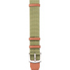 A-NIS ANN001.39-20 - Nylonový Nato remienok na hodinky 20 mm zelený
