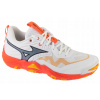 MIZUNO WAVE MOMENTUM ELITE (41) Pánske volejbalové topánky Sieťovina Biela