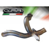 GPR Decat pipe GPR D.130.DEC Brushed Stainless steel