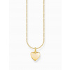 Thomas Sabo KE2234-413-39-L45V Gold-plated necklace w. heart pendant