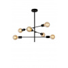 LUCIDE LESTER Ceiling light 59/59/85 cm E27/60W Black 21119/06/30