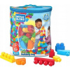 Mega Bloks Kocky v sáčku 80 dielov modré / MATTEL