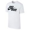 Nike Just Do It Swoosh pánske tričko White/Black L