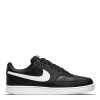 Nike Court Vision Low Trainers Mens Black/White 9.5 (44.5)