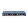Hikvision DS-3E0310HP-E 8 Port Fast Ethernet Unmanaged POE Switch (DS-3E0310HP-E)