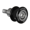 OXFORD OX813 SPINNERS PREMIUM rolky (slidery) skrutkovacie do kyvnej vidlice M8x1,25 s ložiskom a s odsadením, farba čierna