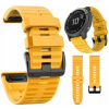 E-inventory remienok pre Garmin, žltý (PASEK QUICKFIT DO GARMIN FENIX 3 5X 6X 6X 7X PRO)