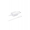 Samsung síťová nabíječka EP-TA800EWE + kabel EP-DA705BWE USB-C, 25W, bílá, (bulk) (57983113661)