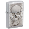 Zippo zapalovač Skull with Brain Surprise + možnost gravírování