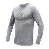 SENSOR Merino Active Van Life pánske sivé tričko dl.rukáv - XXL