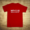 Math club, Barva Červená, Velikost S Bezvatriko.cz 108144