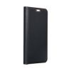 FANCY DIARY LUNA Book Gold puzdro na SAMSUNG A25 5G čierne (Otváracie púzdro na mobilné telefóny FANCY DIARY)