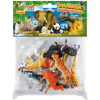 _Ostatní 1_ Zvířátka divoká 6,5 cm set 10ks figurky safari v sáčku plast