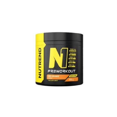 NUTREND N1 PRE-WORKOUT 255 G Červený pomaranč