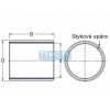CN KU 0305 (D=5 mm) pouzdro kluzné, ocel-PTFE