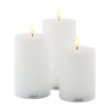 LED sviečky v súprave 3 ks (výška 15 cm) Sille Rechargeable – Sirius