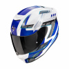 Moto přilba SCORPION EXO-391 CAPTOR bílo/modrá S