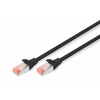 DIGITUS Digitus DK-1644-030/BL sieťový kábel Čierna 3 m Cat6 S/FTP (S-STP) (DK-1644-030/BL)