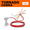 Rotačná kefa čistič komína TORNADO COBRA set 15 m