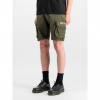 Kraťasy Alpha Industries Crew Short - olivové, 30