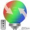 Solárne svietidlá - Solárne záhradné lampy LED farebné gule 20 cm (Solárne svietidlá - Solárne záhradné lampy LED farebné gule 20 cm)