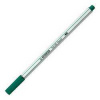 Vláknový fix s flexibilným štetcovým hrotom STABILO Pen 68 brush tyrkysovo zelená [1 ks]