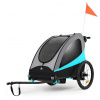 KINDERKRAFT Vozík 3v1 Nava Hawaiian Blue KSNAVA00BLU0000