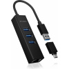 Icy Box IB-HUB1419-LAN
