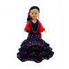 Panenka Sintra - tanečnice flamenca od firmy Folk Artesanía (40 cm )