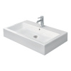 DURAVIT Vero umývadlo do nábytku s otvorom, s prepadom, spodná strana brúsená, 800 x 470 mm, biela, 0454800027
