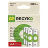 GP ReCyko HR6 (AA) 2100mAh 4+2ks B25216