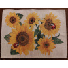 Gobelínový obrus rôzne rozmery a obliečky na vankúš - SLNEČNICE Veľkosť: 35*45cm prestieranie