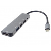 OEM USB-C na HDMI + USB3.0 + 2x USB2.0 + PD (power delivery) ku31dock15